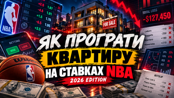 Як програти квартиру на ставках NBA. 2026 Edition